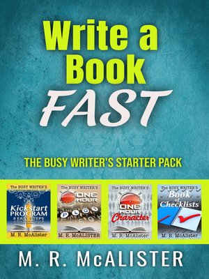 cover image of Write a Book Fast
